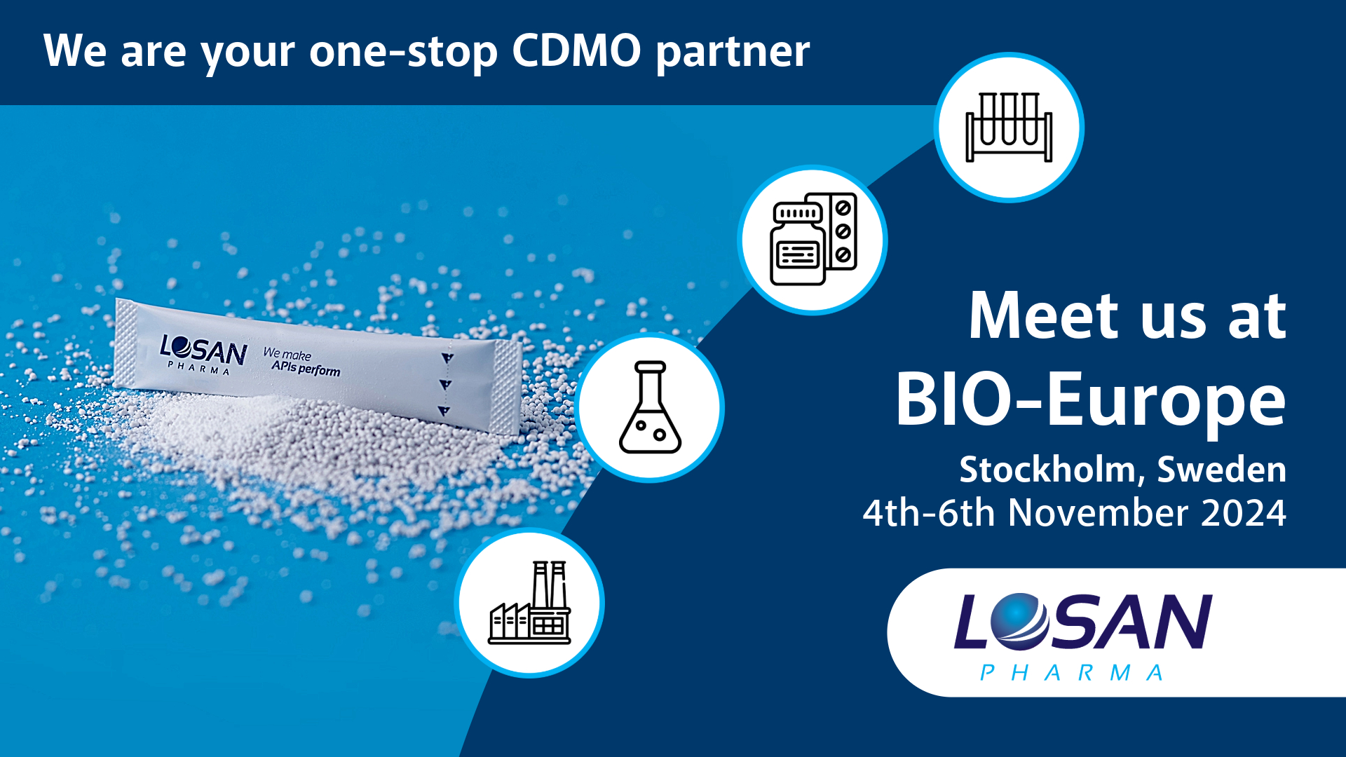 Meet us at BIO Europe in Stockhom 